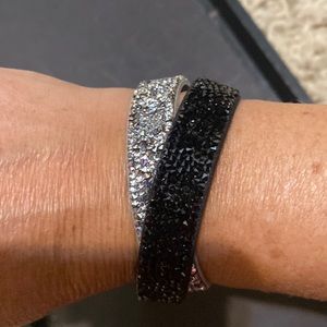 Swarovski snap closer bracelets